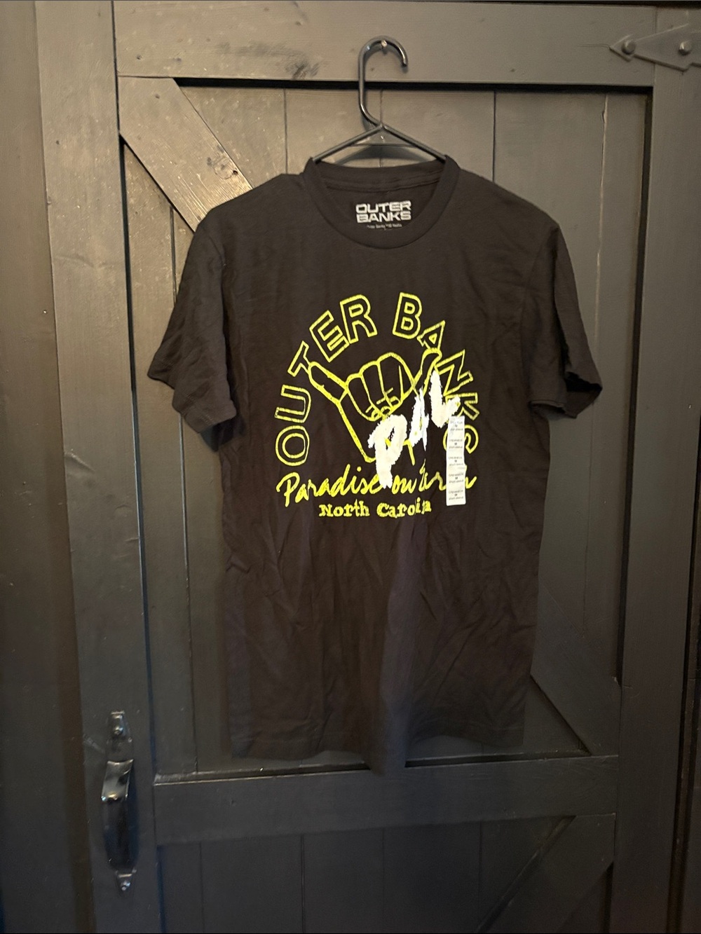 Outer Banks Black Short-Sleeve Graphic Tee - Paradise Vibes